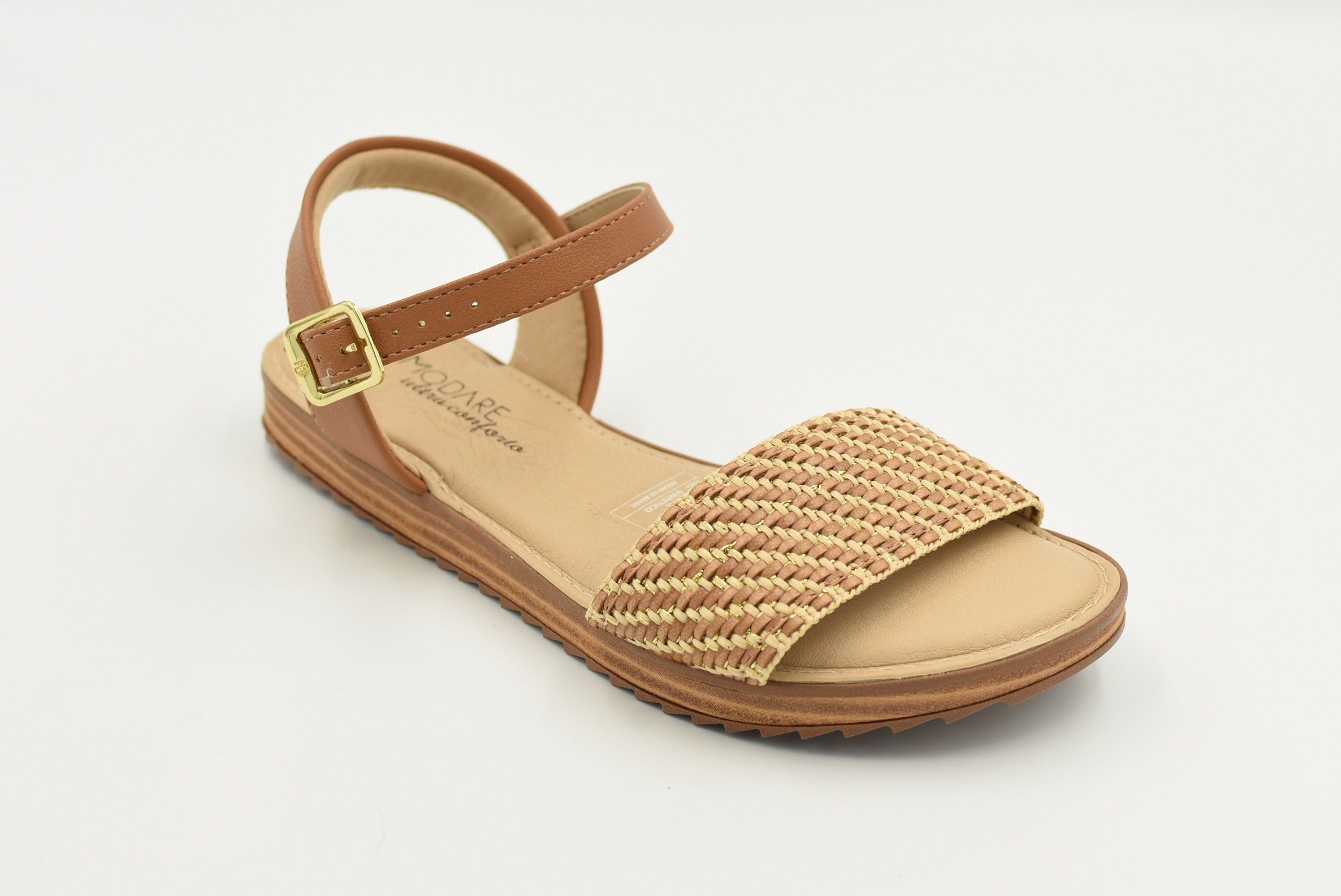 Burdeos Sandalia Camel/Comb. 7141128