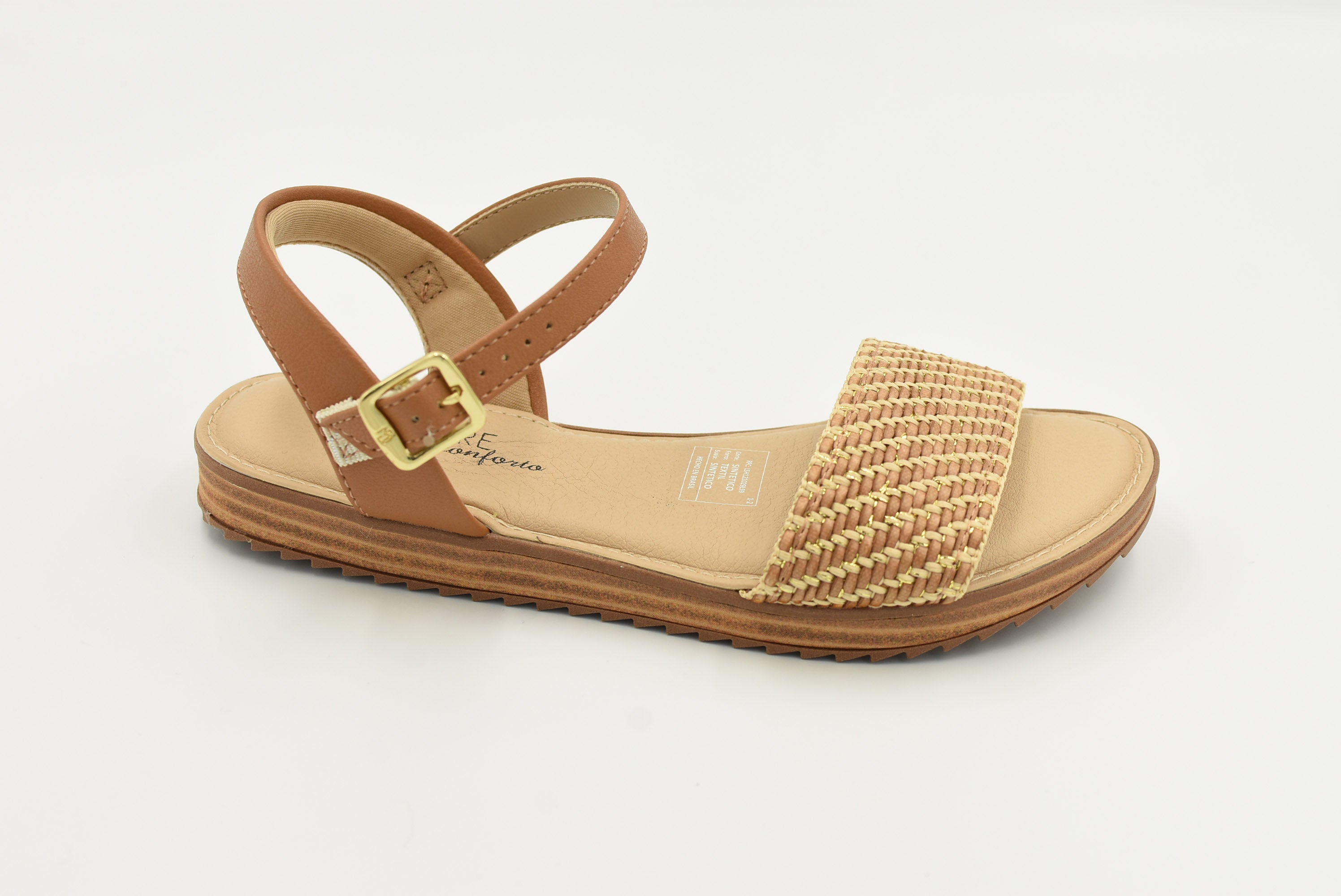 Burdeos Sandalia Camel/Comb. 7141128