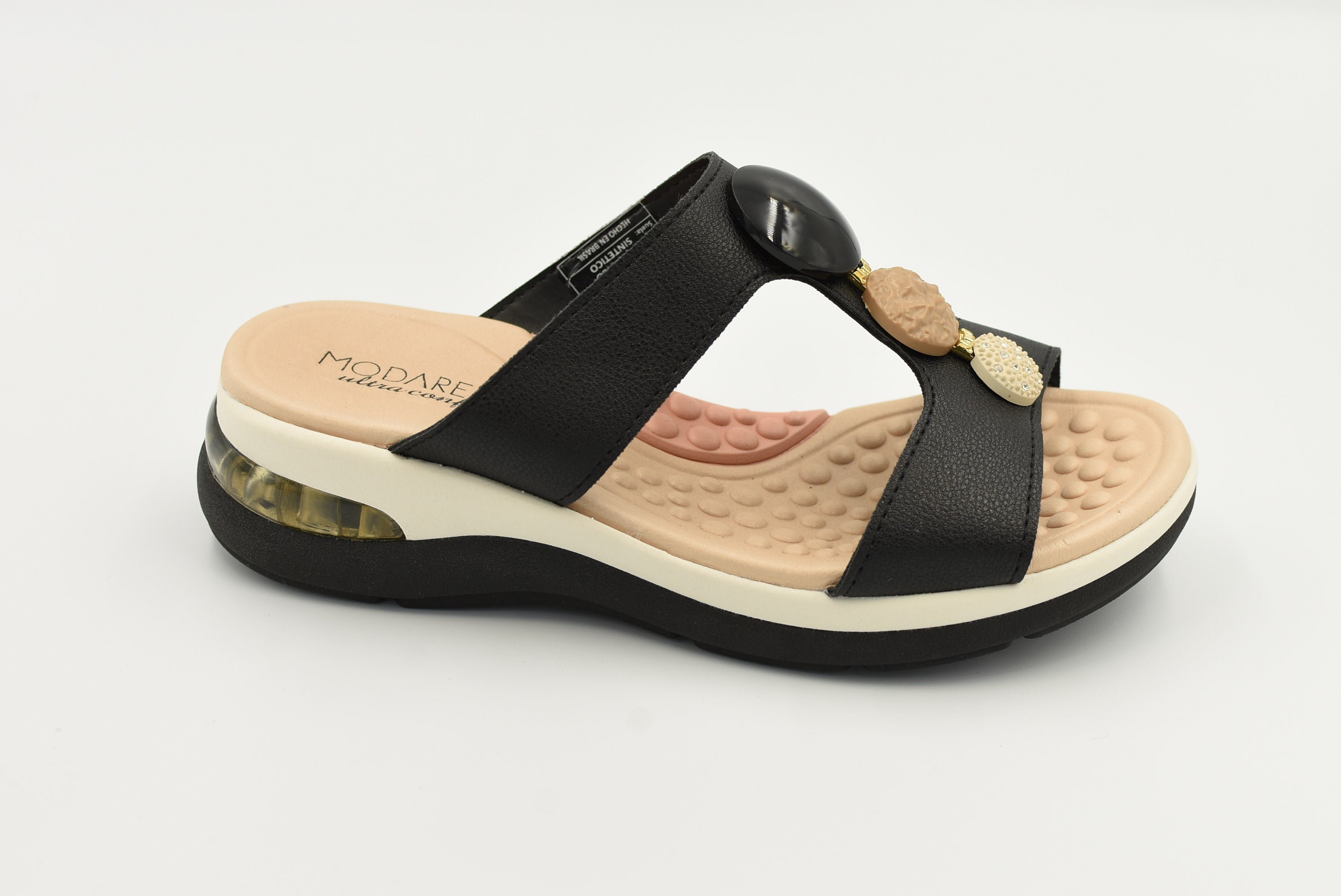 Clermont Sandalia Negro